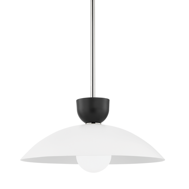 Mitzi WHITLEY Polished Nickel 20W x 10H Pendant