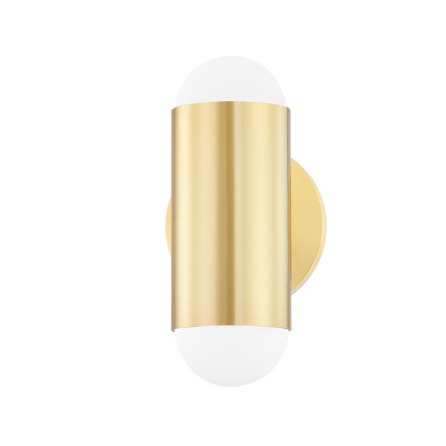 Mitzi Kira Aged Brass 4.75W x 9.5H Wall Sconce