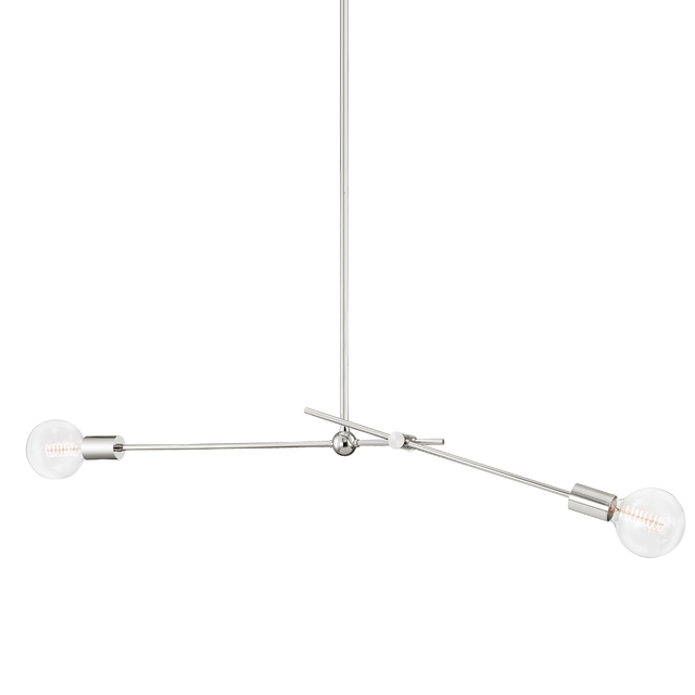 Mitzi Gale Polished Nickel 52W x 52L x 6.25H Pendant