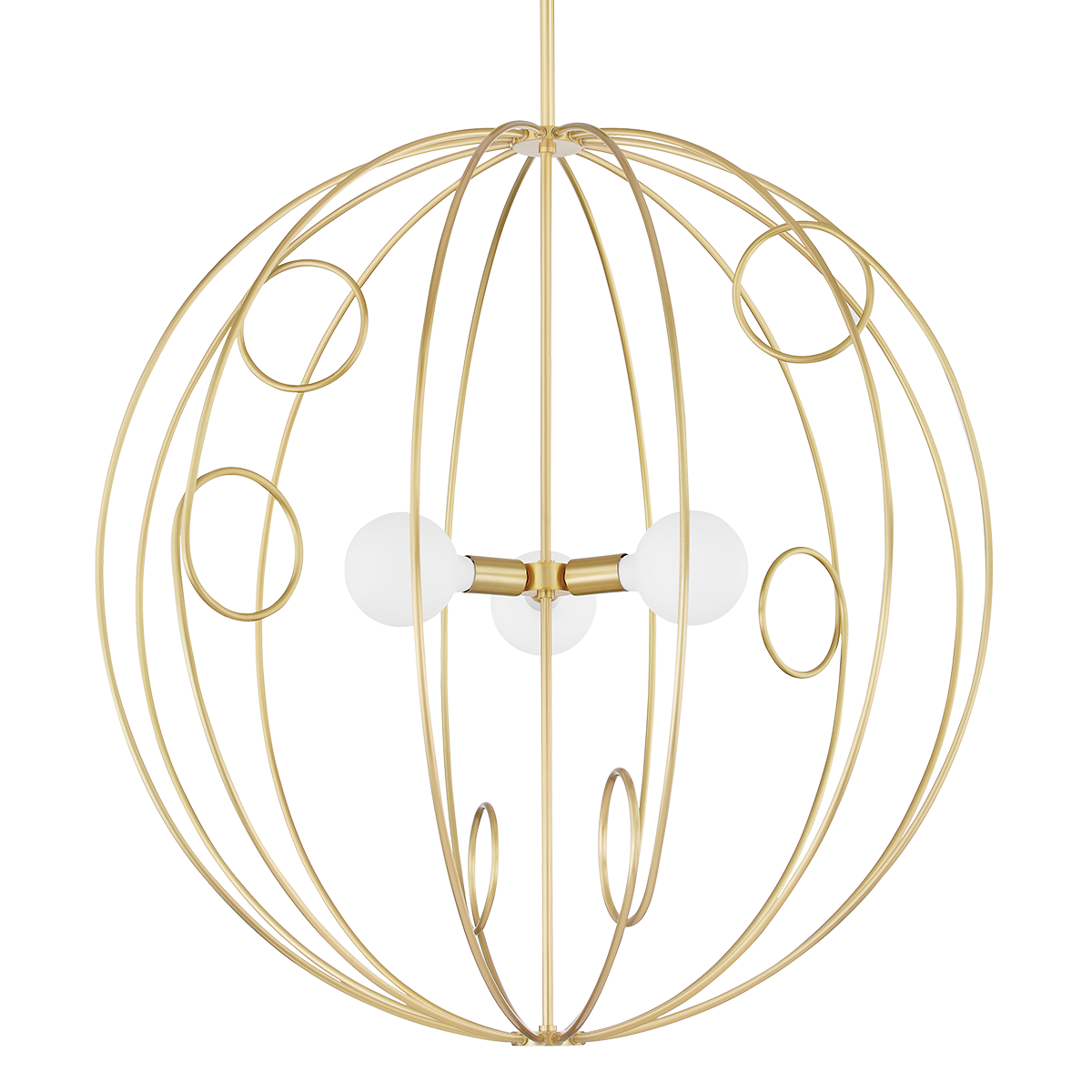 Mitzi Alanis Aged Brass 39.5W x 40.5H Pendant