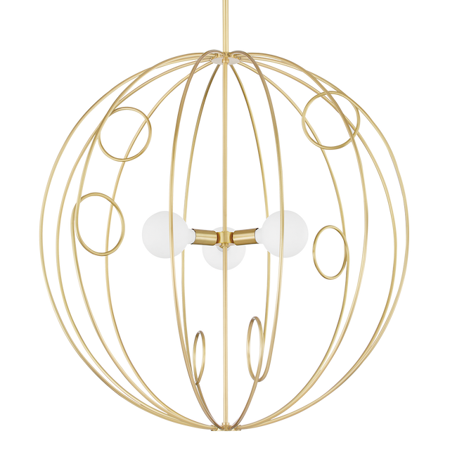 Mitzi Alanis Aged Brass 39.5W x 40.5H Pendant