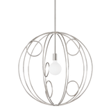 Mitzi Alanis Polished Nickel 28.12W x 29H Pendant