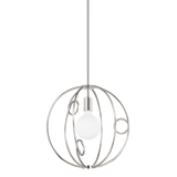 Mitzi Alanis Polished Nickel 16.5W x 16.75H Pendant