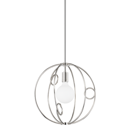 Mitzi Alanis Polished Nickel 16.5W x 16.75H Pendant