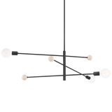 Mitzi SLATER Soft Black 65.75W x 16H Chandelier