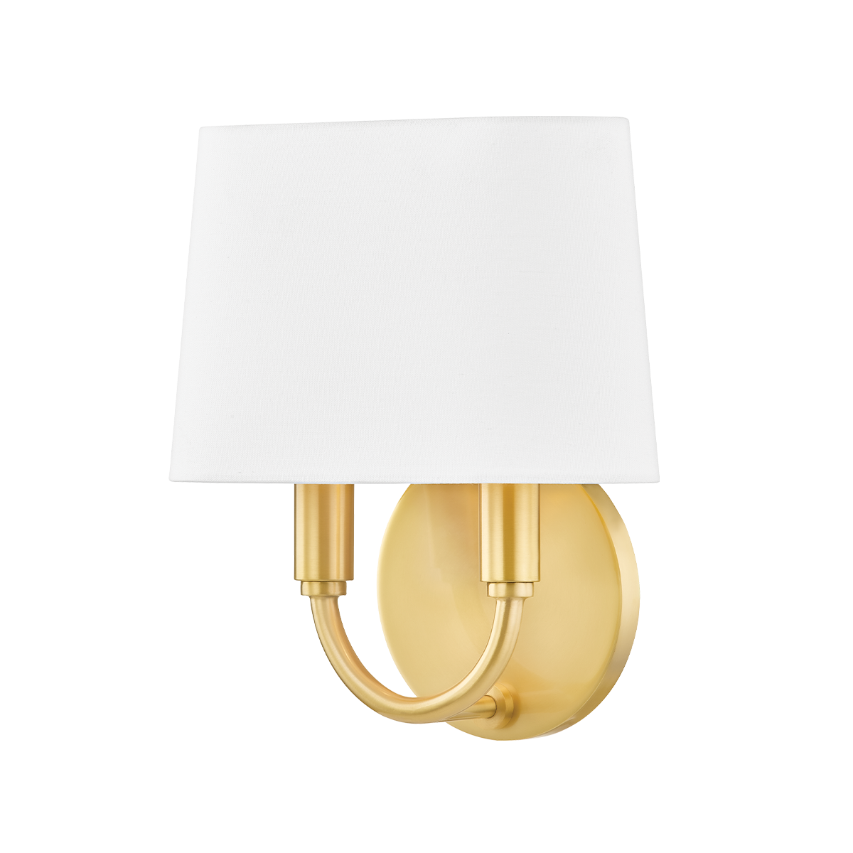 Mitzi Clair Aged Brass 9W x 10.5H Wall Sconce