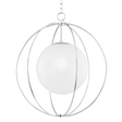 Mitzi Lyla Polished Nickel 28W x 31.75H Chandelier