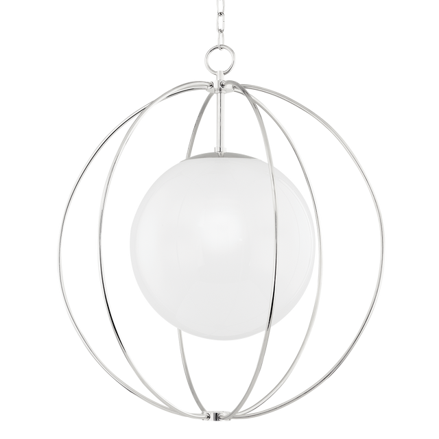 Mitzi Lyla Polished Nickel 28W x 31.75H Chandelier