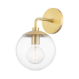 Mitzi Meadow Aged Brass 7W x 11.5H Wall Sconce