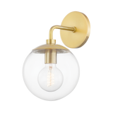 Mitzi Meadow Aged Brass 7W x 11.5H Wall Sconce
