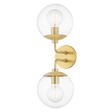 Mitzi Meadow Aged Brass 7W x 20H Wall Sconce