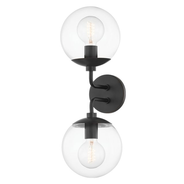 Mitzi Meadow Old Bronze 7W x 20H Wall Sconce