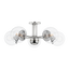 Mitzi Meadow Polished Nickel 30W x 10.5H Semi-Flush Mount