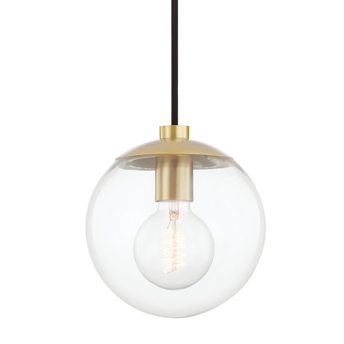 Mitzi Meadow Aged Brass 7W x 7H Pendant
