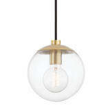 Mitzi Meadow Aged Brass 7W x 7H Pendant