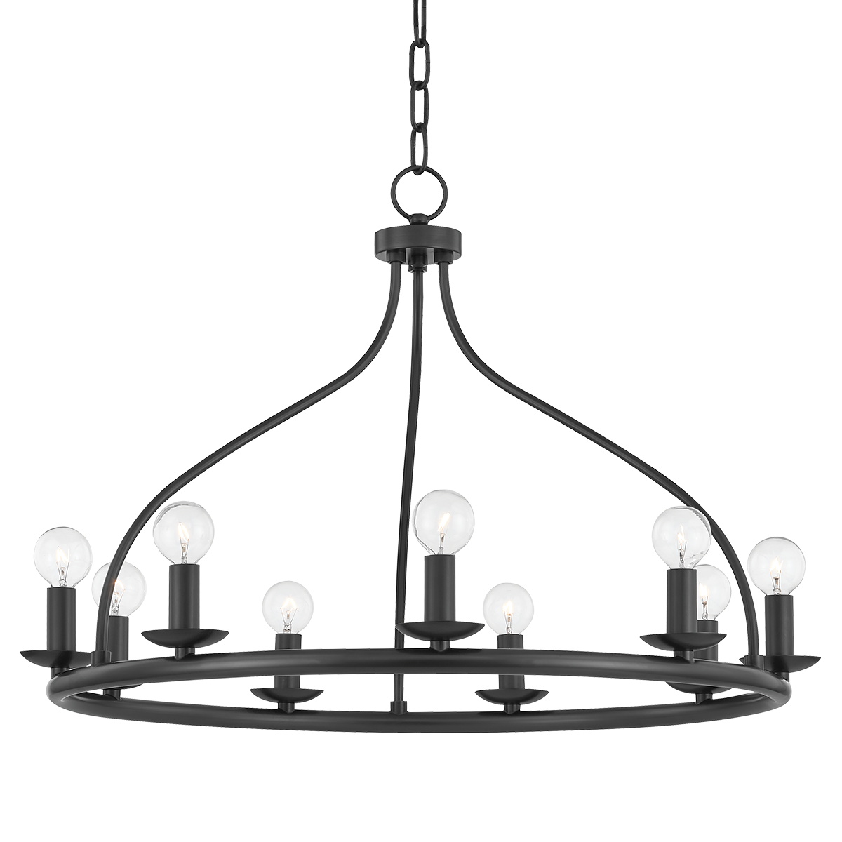 Mitzi Kendra Old Bronze 26.75W x 16.5H Chandelier