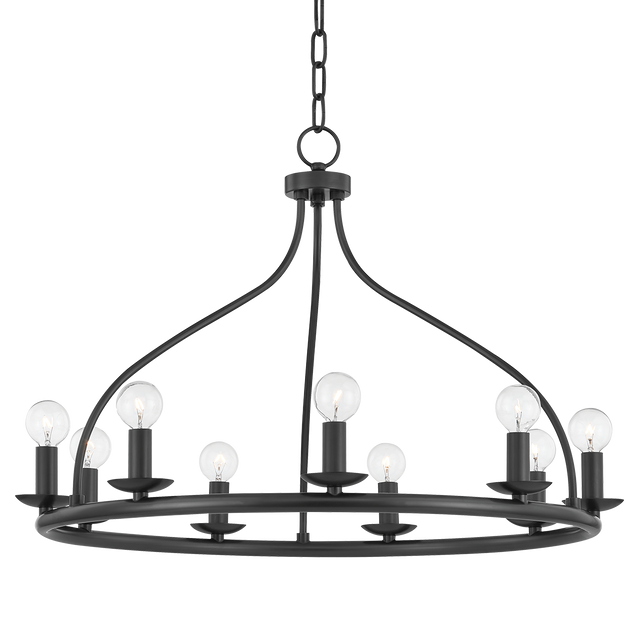 Mitzi Kendra Old Bronze 26.75W x 16.5H Chandelier