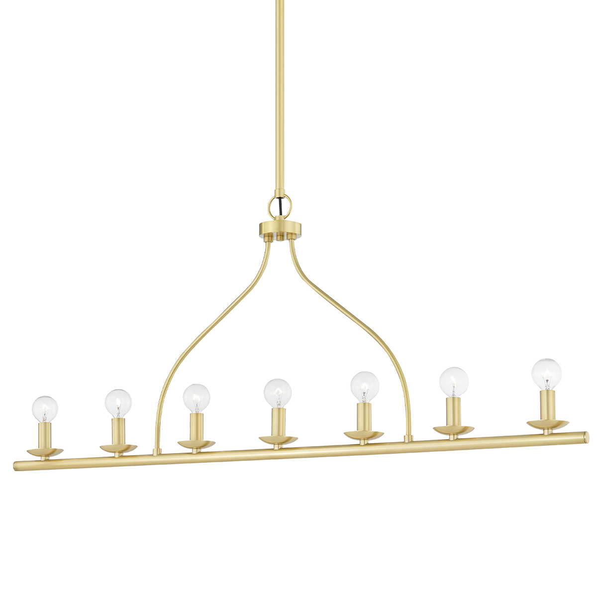 Mitzi Kendra Aged Brass 2.75W x 44L x 19H Trim