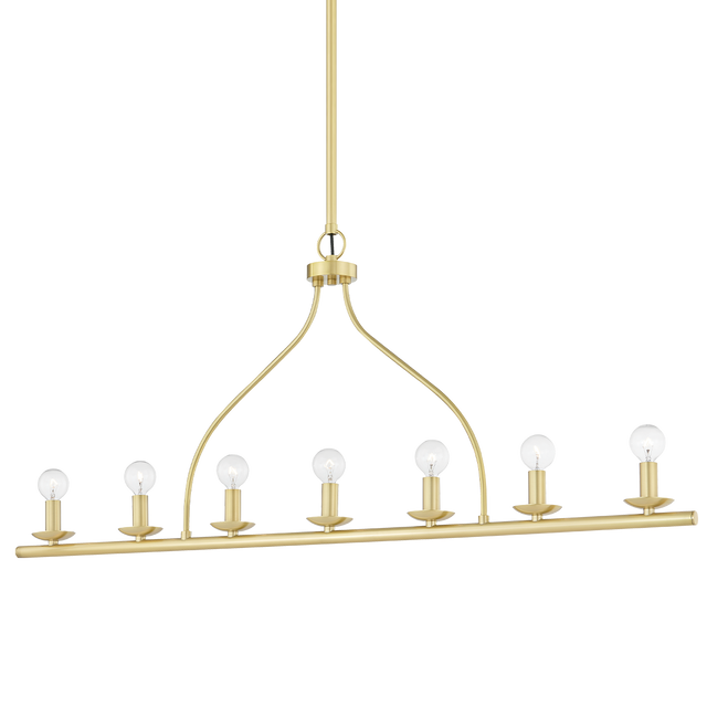 Mitzi Kendra Aged Brass 2.75W x 44L x 19H Trim
