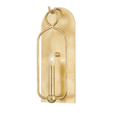 Mitzi Mallory Gold Leaf 6.75W x 16.5H Wall Sconce
