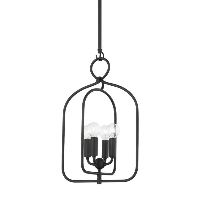 Mitzi Mallory Aged Iron 11.75W x 20.25H Pendant