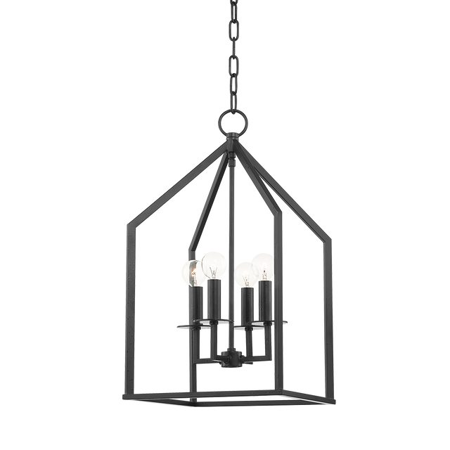 Mitzi Lena Aged Iron 12W x 12L x 22.25H Pendant