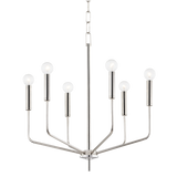 Mitzi Bailey Polished Nickel 24W x 23.5H Chandelier