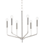 Mitzi Bailey Polished Nickel 24W x 23.5H Chandelier