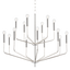 Mitzi Bailey Polished Nickel 36W x 31H Chandelier