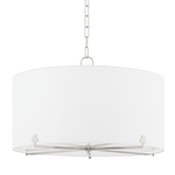 Mitzi Darlene Polished Nickel 26W x 17.25H Chandelier