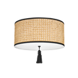 Mitzi Dolores Soft Black 15W x 11.25H Flush Mount