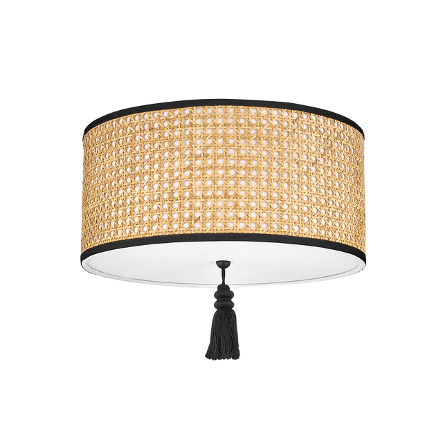 Mitzi Dolores Soft Black 15W x 11.25H Flush Mount