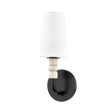 Mitzi CASEY Soft Black 4.75W x 12.5H Wall Sconce