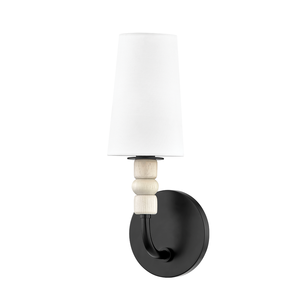 Mitzi CASEY Soft Black 4.75W x 12.5H Wall Sconce