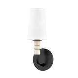 Mitzi CASEY Soft Black 4.75W x 12.5H Wall Sconce