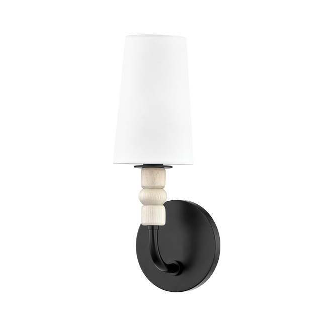 Mitzi CASEY Soft Black 4.75W x 12.5H Wall Sconce