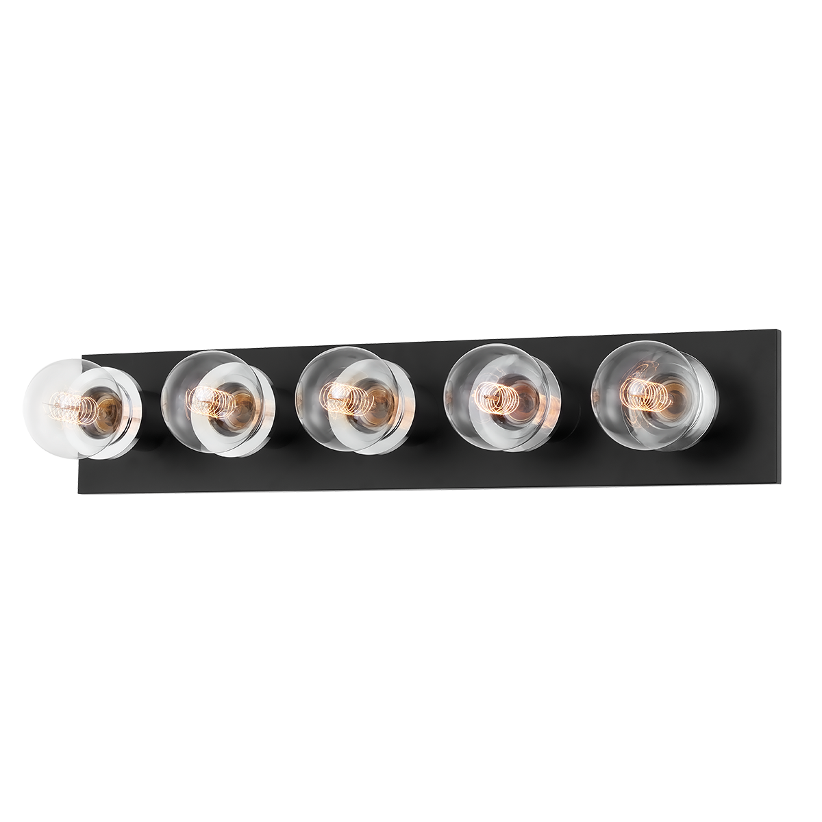 Mitzi Brandi Polished Chrome/soft Black 24W x 4.75H Accessory