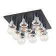 Mitzi Brandi Polished Chrome/soft Black 13.75W x 6H Flush Mount
