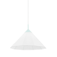 Mitzi Gloria Robins Egg Blue 20W x 13.25H Pendant