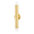 Mitzi Taylor Aged Brass 4.75W x 18.5H Wall Sconce
