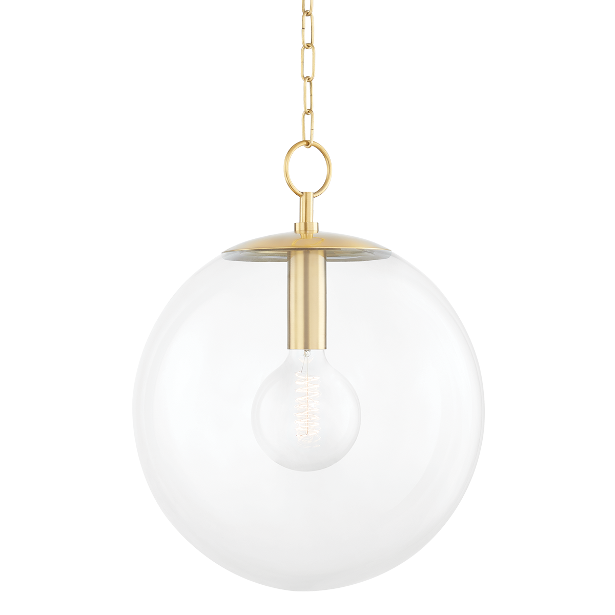 Mitzi Juliana Aged Brass 15.75W x 20.25H Pendant