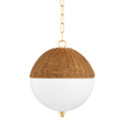 Mitzi Summer Aged Brass 12W x 14H Pendant