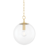 Mitzi Juliana Aged Brass 11.5W x 15.25H Pendant