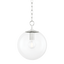 Mitzi Juliana Polished Nickel 11.5W x 15.25H Pendant