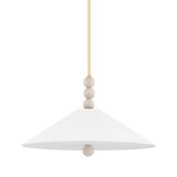 Mitzi Alexis Aged Brass 22W x 13.75H Pendant