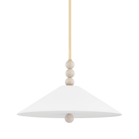 Mitzi Alexis Aged Brass 22W x 13.75H Pendant