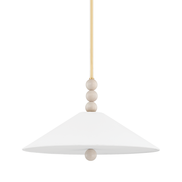 Mitzi Alexis Aged Brass 22W x 13.75H Pendant