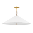 Mitzi Alexis Aged Brass 30W x 15.75H Pendant