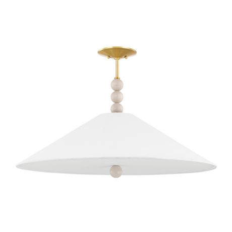 Mitzi Alexis Aged Brass 30W x 15.75H Pendant