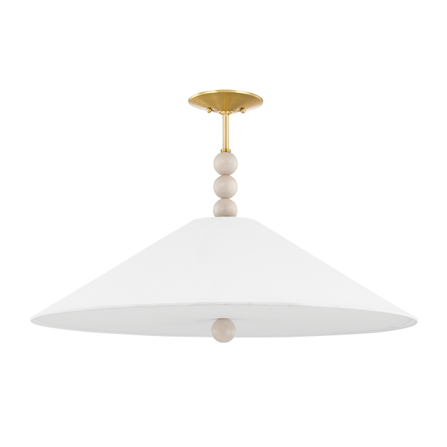 Mitzi Alexis Aged Brass 30W x 15.75H Pendant